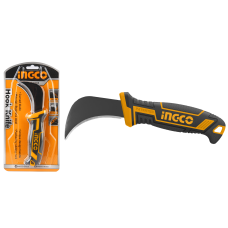 Нож монтажника изогнутый 180 мм. INGCO HPK81801