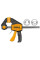 Быстрозажимная струбцина 63х450 мм INGCO HQBC01603 INDUSTRIAL