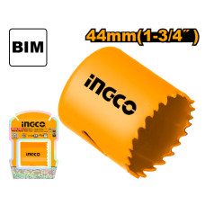 Коронка биметаллическая HSS M3 44 мм INGCO HSB10441