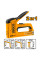 Степлер механический 2 в 1 INGCO HSG1406 INDUSTRIAL