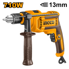 Электрическая дрель ударная 710Вт INGCO ID7118 INDUSTRIAL