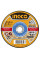 Круг отрезной 125х1.2х22 A 30 RBF Metal/Inox 10 шт. в метал. боксе INGCO MCD121255
