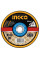 Круг отрезной 27 180х3.0х22 A 30 RBF Metal INGCO MCD301801