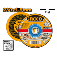 Круг отрезной 41 230х1.9х22 A 30 RBF Metal/Inox INGCO MCD302303
