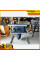 Настольная пила с ножками и колесами 1500Вт. 254мм INGCO TS15008 INDUSTRIAL