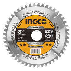 Диск пильный по дереву TCT 210х30 мм 48Т INGCO TSB121022 INDUSTRIAL