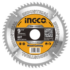 Диск пильный по дереву TCT 235х30 мм 60Т INGCO TSB123523 INDUSTRIAL