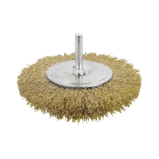 Щетка плоская проволочная для дрели INGCO WB41001