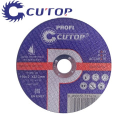 150x2,0x22,2 мм Диск отрезной по металлу Cutop Profi 50-560